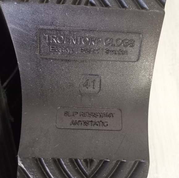 Troentorp Donatello Clogs Size 41 Women's 11 Mens 8 - Picture 14 of 14